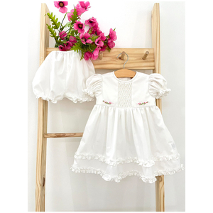 Robe boutique à manches courtes pour filles, vintage, mignonne, nouveau design, vente en gros, - Product Image 3
