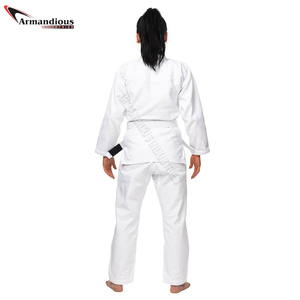 ชุดกิโมโน JJ และ Gi ศิลปะการต่อสู้ทำจากผ้าฝ้ายผสมไข่มุกสำหรับผู้หญิงคุณภาพสูงงานตามสั่ง100% - Product Image 2