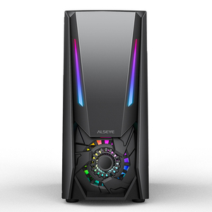 <span class=keywords><strong>ALSEYE</strong></span> — boîtier pour ordinateur gamer, tour de PC avec connecteur pour carte mère ATX - Product Image 2