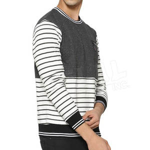 Sweat-shirt surdimensionné pour hommes, Logo personnalisé, uni et vierge, bon marché, - Product Image 2