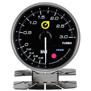เกจวัดแรงดันน้ำมันเครื่องรถยนต์แบบยูนิเวอร์แซล 10 บาร์ สีขาวและสีเหลืองอำพัน ขนาด 52 มม. ได้รับการรับรองมาตรฐาน CE - Product Image 1