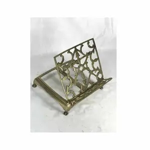 Brass Antiqui Customized Design Book Photos painting Holder Easel Stand Top Selling and High Quality Direct Indian Factory Sale