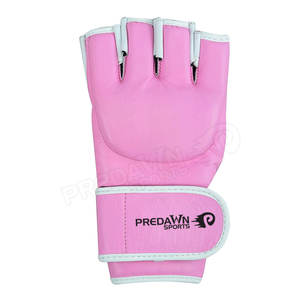 Meilleurs gants d'entraînement MMA en cuir de vachette personnalisés Poinçonnage en cuir véritable disponible 8oz 6oz Gymnases OEM ODM Logo privé Design - Product Image 2