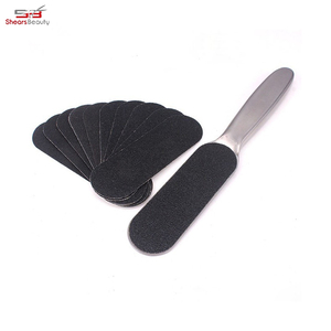 Lima de pie de pedicura profesional, paleta reemplazable, reutilizable, Metal, acero inoxidable, piel agrietada, removedor de callos para uñas - Product Image 3