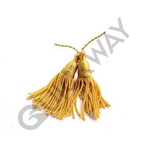 Borlas Metálicas de Hilo Bullion Francés - Proveedor de Decoración de Prendas con Color y Tamaño Personalizados en Pakistán - Product Image 3