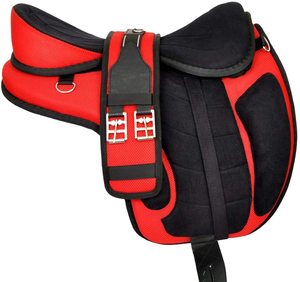 Freemax High Quality English Dressage <b>Treeless</b> <b>Saddle</b> with Synthetic Suede Seat Custom Sizes Available - Product Image 1