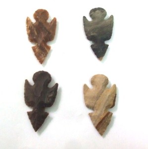 Achetez des pointes de flèche incurvées en pierre de jaspe | Obtenez des pointes de flèche incurvées en pierre de jaspe Guérison des pointes de flèche en agate indienne - Product Image 1