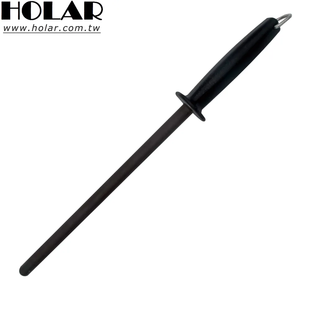 [Holar] Taiwan Made Black Ceramic Rod Knife and Blade Honing Sharpener