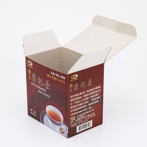 Boîte d'emballage en sachets de thé en carton imprimé avec logo personnalisé - Product Image 2