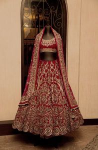 Beautiful & Stylish Indian/Pakistani <b>Lehenga</b> Choli Dress for wedding with Heavy Zardozi Embroidery work-2019 - Product Image 2