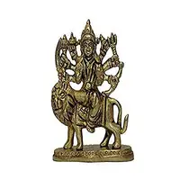 Латунная металлическая статуя Ambe Maa Murti для дома Shri варишно Devi Sherawali MATA Idol Durga MATA Pooja, лучшее искусство рукоделия