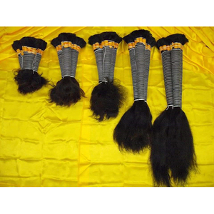 Extensiones de cabello humano 100% sin procesar, cabello trenzado brasileño virgen a granel, venta al por mayor - Product Image 1