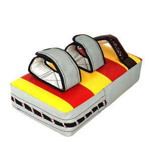 Almohadilla de brazo curvada de cuero Dummy Boxing MMA Focus Thai Kick Pads Protective - Product Image 4