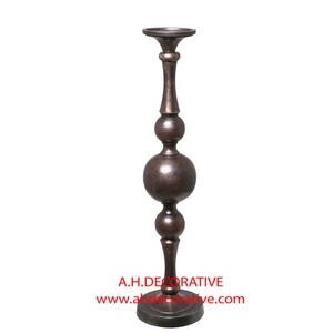 Floor <b>Candle</b> <b>Holder</b> for Wedding Centerpieces Shiny Finished Gold Plated Tall Wedding Floor Decorative <b>Candle</b> <b>Holder</b> Pillar - Product Image 6