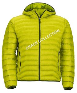 OEM Compressible Lumière Hommes Vers Le Bas Veste Capuche Fixe Puffer Bulle Chaude Veste Logo Personnalisé Stand 100% Polyester Adultes Hiver Mince Teints - Product Image 6