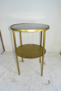 Modern Metal Wood Accent <b>Bar</b> <b>Table</b> Sustainable Contemporary Furniture in Farmhouse Style for Home <b>Kitchen</b> Hotel Hall - Product Image 4