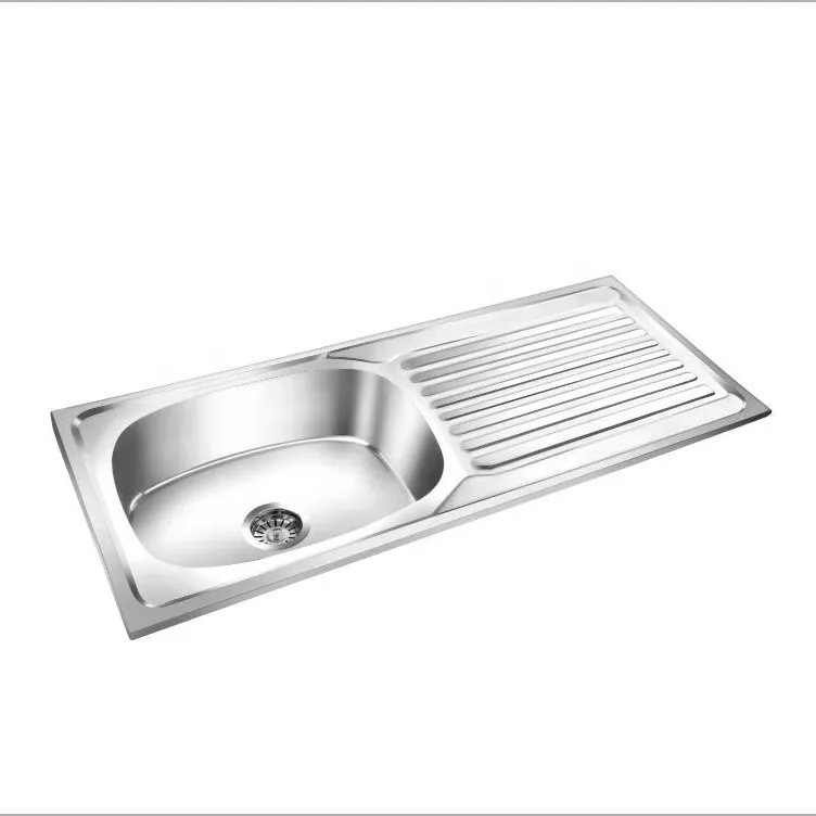 King International 1/6 Wholesale Single Bowl Wash Basins kitchen Black Stainless Steel Sink new design latest sink new