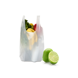 Disposable small Plastic T-shirt Shopping Polythene Bag supermarket shop Grocery shopping bags plastic