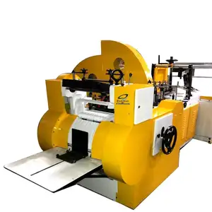 BAGMAC Tốc Độ Cao Đơn Giản Sắc Nét Dưới Kraft Cuộn Giấy Ăn Bag Making Forming Machine Với Flexo Giá In Ấn Ở Ấn Độ