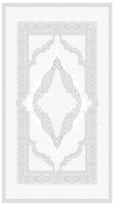 KREASYON Tapis LUNA 9104 Collection de tapis Tapis imprimés de style persan turc de haute qualité pour la salle de prière - Product Image 2