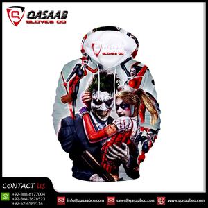 Sweat-shirt à capuche surdimensionné à manches longues respirant avec impression animée 3D personnalisée de haute qualité 2026 - Product Image 2