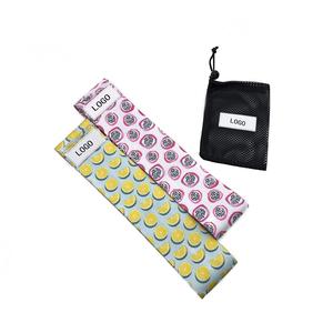 Banda deportiva antideslizante con Logo personalizado para mujer, banda de resistencia para ejercicio de glúteos y cadera - Product Image 2