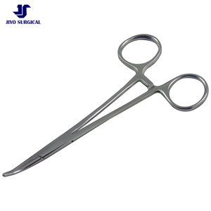 Pinzas Hemostáticas Quirúrgicas Halsted de 12.5 cm, Aprobadas por CE e ISO, Instrumento de Acero Inoxidable Reutilizable - Product Image 6