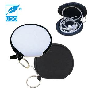 กระเป๋าใส่หูฟังและเหรียญแบบพกพา ยี่ห้อ UOO กันน้ำ เป็นมิตรกับสิ่งแวดล้อม ทำจากนีโอพรีน ปิดด้วยซิป ลายการ์ตูน สำหรับทุกเพศ ขายดี - Product Image 2