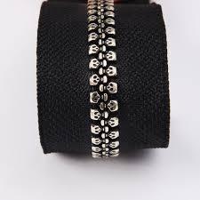 Wholesale Auto-Lock Open-End Zipper Roll Durable Big Teeth Nylon/Plastic/Metal Resin Material for Shirts Pants Home Textiles - Product Image 4