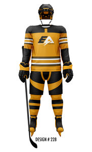 Ropa deportiva de hockey sobre hielo personalizable superior para adultos sublimación completa logotipo personalizado y tamaño 1 pieza/bolsa de plástico NOMBRE DEL EQUIPO INCLUIDO - Product Image 2