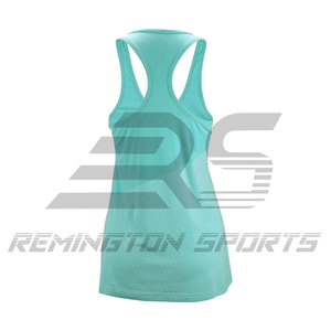 Camiseta sin mangas de mujer de secado rápido al mejor precio al por mayor de nuevo diseño 2023 | Camiseta sin mangas de mujer con logotipo personalizado de alta calidad - Product Image 2