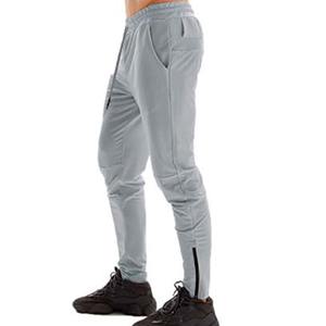 Pantalones de sudor para hombre, ropa deportiva personalizada, cintura elástica, ajustados, de algodón, licra, para gimnasio - Product Image 2