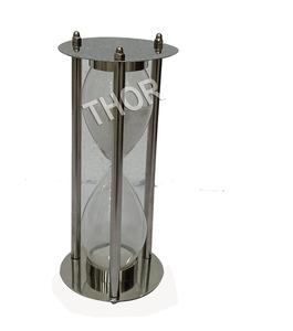 Nautical Sand Timer Hourglass Kitchen Timer Maritime Brass Table Decorative Sand Timer Home <b>Desk</b> Decor - Product Image 3