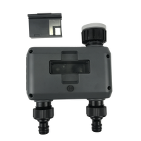 Pemrograman Elektronik Dual Outlet Mudah Dibaca, Pengukur Waktu Penyiraman LCD Display Manual dan Mode Otomatis untuk Riego Inteligente