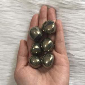 Piedra de pirita natural para curación de reiki, cristal mezclado, para meditación, superventas, venta al por mayor - Product Image 3