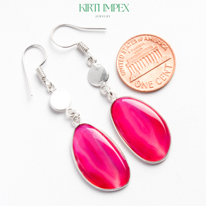 Juego de pendientes de alambre francés Chapado en plata, varios colores, venta al por mayor, envío gratis - Product Image 6