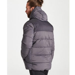 OEM Custom New Fashion Men Jacket Coat Winter Warm Hooded Puffer Down Jacket - Product Image 4