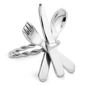 Mesa de centro de mesa hecha a mano para restaurante, servilletas y anillo de Metal, vajilla personalizada para Hotel, soporte para servilletas, superventas - Product Image 4