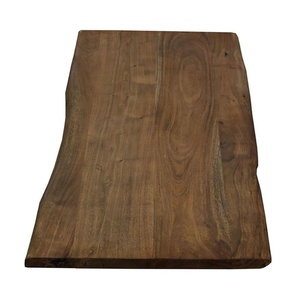 Elementos Live Edge pequeña mesa de comedor de madera de acacia colección de diseño muebles para sala de estar - Product Image 2