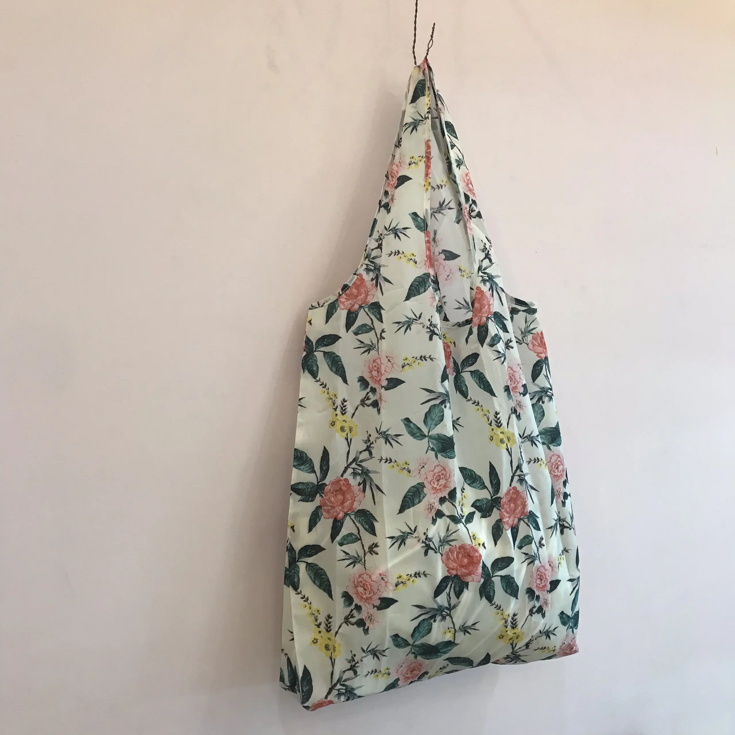 Reusable folding tote bags foldable shopping bag Polyester Bag