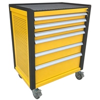 Armoire de chariot à outils avec 6 tiroirs Chariot de garage armoire à outils garage armoire mobile stockage