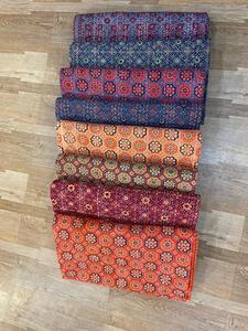 Ajrakh-colcha de algodón con estampado floral, colcha India hecha a mano - Product Image 2