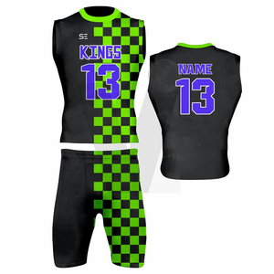 Uniforme de football sublimé 7v7, uniforme de compression 7 sur 7 jeux 2024 - Product Image 1