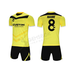 ชุดเสื้อเจอร์ซีย์ฟุตบอลสำหรับผู้ชาย,เครื่องแบบทีมฟุตบอลชุดกีฬาฟุตบอลตามสั่ง - Product Image 3