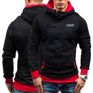 Sudadera con capucha personalizada para hombre, ropa deportiva masculina de 100% algodón, de alta calidad, color liso, a la moda - Product Image 6