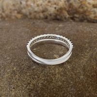 Meilleure vente Bague fine en argent sterling 925 pour femme Bijoux de créateur personnalisés de haute qualité avec pierre précieuse saphir bleu
