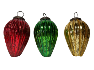 Boules de verre décoratives pour décorations de sapin de Noël, boules de verre suspendues élégantes pour décorations de jardin de Noël - Product Image 6