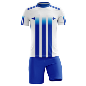 Uniforme de fútbol de poliéster 100% para hombre, número impreso del equipo y Logo personalizado, sublimación de alta calidad, venta al por mayor, nuevo diseño - Product Image 1