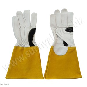 Guantes de Soldadura Industrial, resistentes al calor, cuero de vaca, TIG MIG - Product Image 1