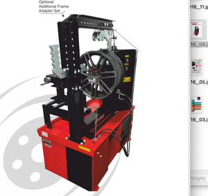 Máquina de reparación de ruedas de 10 ''-34'' con pulido - Product Image 1